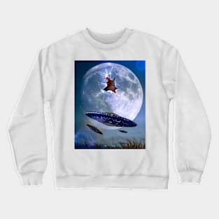 UFO Exploring Crewneck Sweatshirt